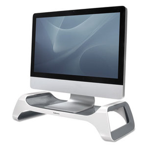 Fellowes, Inc FEL9311101 Monitor Riser, 8 7/8 x 20 x 4 7/8, White/Gray by FELLOWES MFG. CO.