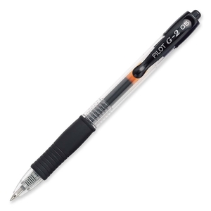 Pilot Corporation 31103 Gel Pen, Retractable, Refillable, Extra Fine Point, Black by Pilot