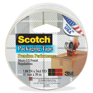 Tops Products 3850 Packaging Tape Refill, 1-7/8"x54.6 Yds, 1 Roll, Clear by Scotch