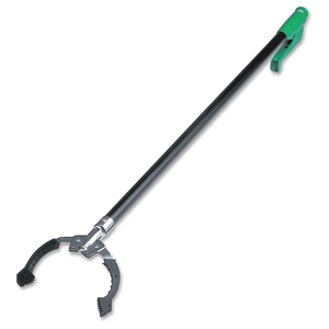 Nifty Nabber Pro, 36", Steel and Rubber Fingers, Black/Green by Unger