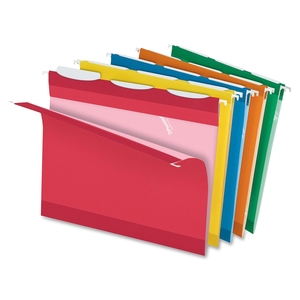 Tops Products 42621 Hanging File Folder, Letter, 1/3 Cut, 25/BX, Assorted by Pendaflex