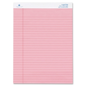 Sparco Products 01076 Colored Pads,Legal Rule,50 Shts,8-1/2"x11-3/4",12Pd/DZ,Pink by Sparco
