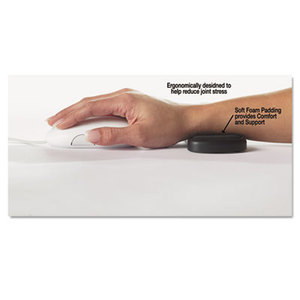 PREMIER MARTIN YALE 99504 Rolling Wrist Rest, 5" x 2 1/4", Black by PREMIER MARTIN YALE