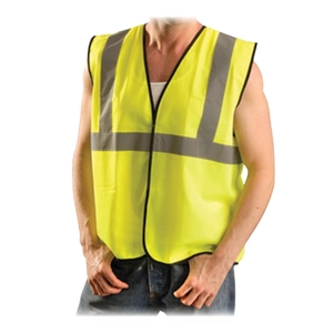 OccuNomix International, LLC ECO-G-YS/M Safety Vest, Small/Med, Silver Reflective Tape, Yellow by OccuNomix