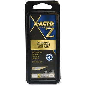 X-Acto XZ611 Replacement Blades, Fine Point, No. 11, 100/PK, GD by X-Acto