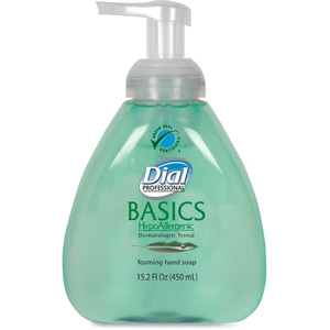 The Dial Corporation 98609 Foaming Hand Soap, Hypoallergenic, Pump, 15.2oz., GN by Dial