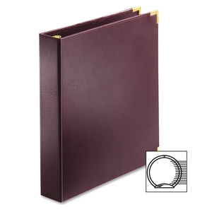 Tops Products 144 710 Business Binder, 3 Ring, 1" Cap., 11"x8-1/2", Burgundy by Cardinal