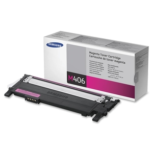 Samsung CLT-M406S Toner Cartridge, 1000 Page Yield, Magenta by Samsung