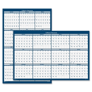 HOUSE OF DOOLITTLE 3961 Laminated Wall Calendar, 12 Month, Jan-Dec, 32"x48",BEGY by House of Doolittle