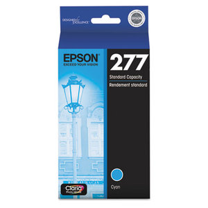 Epson Corporation T277220 T277220 Claria Ink, 360 Page-Yield, Cyan by EPSON AMERICA, INC.