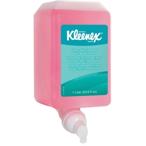 Kimberly-Clark Corporation 91552 Foam Skin Cleaner Refill, w/Moisturizer,1000ml, 6PK/CT, Pink by Kleenex