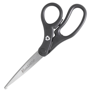 Recycled Basic Scissors, Bent, 8", Black by Westcott