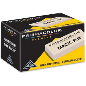 Newell Rubbermaid, Inc 73201DZ Magic Eraser, Professional, Large, 2-1/2"X3-1/4"X1",12/Bx,We by Prismacolor