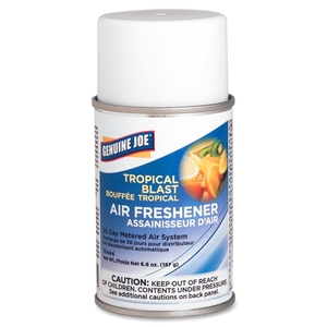 Genuine Joe 10444 Metered Air Fresheners,F/ GJO10440,Lasts 30 Days,Trop.Blast by Genuine Joe