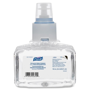 Gojo Industries, Inc 130403 Hand Dispenser Foam Sanitizer Refill, f/LTX-7, 700ml, Clear by Gojo