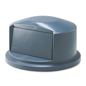 RUBBERMAID COMMERCIAL PROD. 263788 Brute Dome Top Swing Door Lid for 32 Gallon Waste Containers, Plastic, Gray by RUBBERMAID COMMERCIAL PROD.