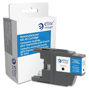 Elite Image 75773 Ink Cartridge, 600 Page Yield, Black by Elite Image
