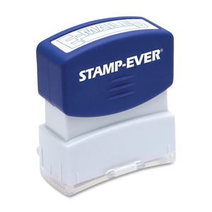 U.S. Stamp & Sign 5949 Stamp, Pre-Inked, "E-Mailed", 9/16"x1-11/16" Imp, Blue by U.S. Stamp & Sign