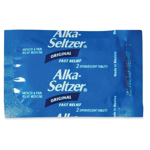 Lil' Drug Store Products, Inc 51060 Alka-Seltzer Medicine Tablets,Dispenser Refill, 2/PK, 15/BX by Lil' Drug Store