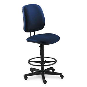 HON COMPANY 7705AB90T 7700 Series Swivel Task stool, Blue by HON COMPANY