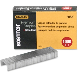 Standard Staples, 1/4", 1000/BX by Bostitch