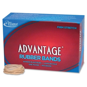 Rubber Bands, Size 14, 1 lb., 2"x1/16", Approx.2250/BX, NAT by Advantage