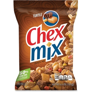 General Mills, Inc SN16794 Chex Mix Snack Pack,Sweet/Salty,4.5 oz,7/BX,Chocolate Turtle by Chex