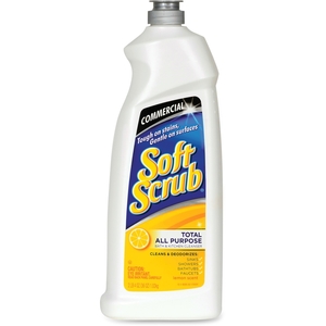 Henkel Corporation 15020CT Soft Scrub Cleanser, Antibacterial, 36oz., 6/CT, Lemon Scent by Soft Scrub