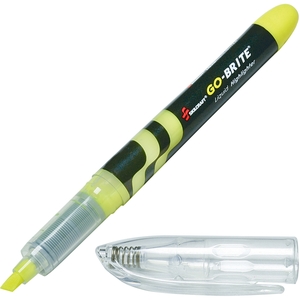 National Industries For the Blind 7520-01-461-2662 Liquid Highlighter, Water-based, 6/BX, Fluorescent Yellow by SKILCRAFT