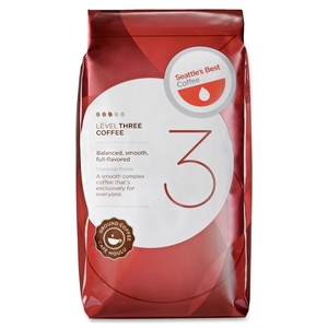 Seattle's Best Coffee, LLC 11008569 Ground Coffee, Medium, Level 3, 12oz. packets,6/PK., Red by Seattle's Best Coffee