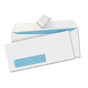 Sparco Products 38530 Peel-To-Seal Envelopes,w/Wind,No.10,4-1/8"x9-1/2",500/BX,WE by Sparco