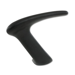 Fixed L Arms for Uber Big & Tall Chairs, Black by SAFCO PRODUCTS