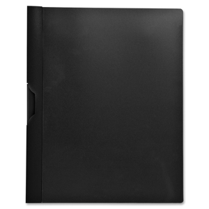 Sparco Products 01329 Slide Clip Report Cover,30 Sheet Cap,11"x8-1/2",Black by Sparco