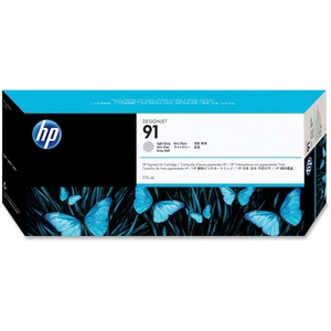 Hewlett-Packard C9466A HP 91 Ink Cartridge, 775ml, Light Gray by HP