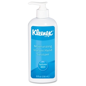 Kimberly-Clark Corporation 31294CT Moisturizing Hand Sanitizer, 8oz., 12RL/CT, White by Kleenex