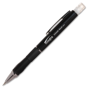 Integra 30055 Mechanical Pencil, Comfort Grip, Metal Clip, .5mm, Black by Integra