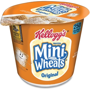 Cereal-In-A-Cup, Super Sz,2.5 oz., 6/PK, Frosted Mini Wheats by Keebler