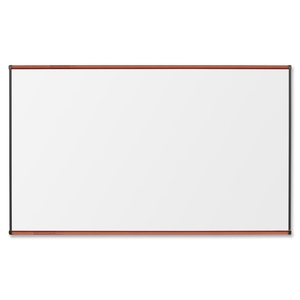 Lorell Furniture 60631 Dry-erase Board, HPL, 6'x4', Cherry by Lorell