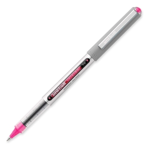 Sanford, L.P. 60384DZ Rollerball Pen, Nonrefillable, 0.7mm, Passion Pink Ink,12/BX by Uni-Ball