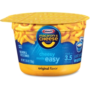 EasyMac Cups, Microwaveable, Original, 2.05 oz., 10/CT by Kraft Foods