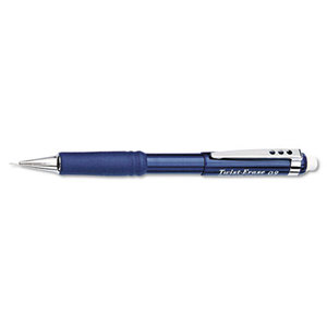 PENTEL OF AMERICA QE519C Twist-Erase III Mechanical Pencil, 0.9 mm, Blue Barrel by PENTEL OF AMERICA