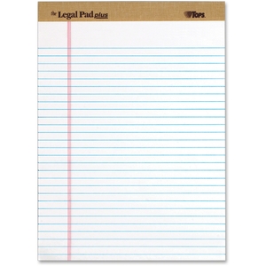 Tops Products 71533 The Legal Pad 71533 Notepad