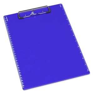 National Industries For the Blind 7520-01-439-3391 Plastic Clipboard, 4"Clip, 1/2" Capacity, 4" Clip,9"x12",BE by SKILCRAFT