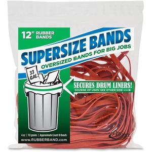 Alliance Rubber Company 08994 Supersize Bands, 12", 18/PK, Red by SuperSize Bands