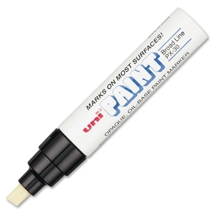 Sanford, L.P. 63731 Oil-Based Marker, Broad Tip, Black by Uni-Ball