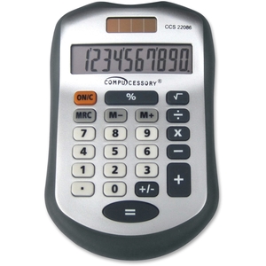 Calculator,10 Dgt,Handheld by Compucessory
