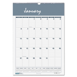 HOUSE OF DOOLITTLE 332 Bar Harbor Wall Calendar,12Mths Jan/Dec,12"x17",BEGY by House of Doolittle