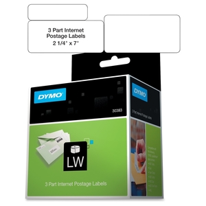 Shipping/PC Postage Label,3 Part,7"x2-1/4",150 Labels/RL,WE by Dymo