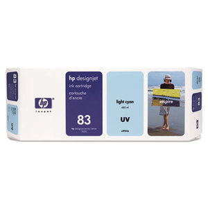 Hewlett-Packard C4944A C4944A (HP 83) Ink Cartridge, UV Light Cyan by HEWLETT PACKARD COMPANY