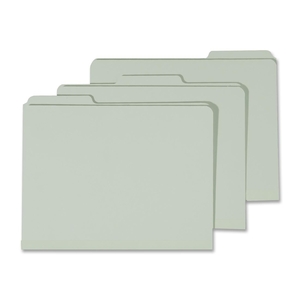 National Industries For the Blind 7530-00-286-8570 File Folders,1/3 Cut,1" Exp.,Letter,100/BX,Light Green by SKILCRAFT